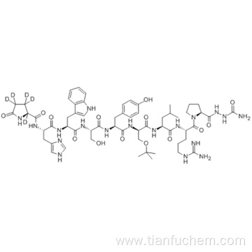 1-9-Luteinizinghormone-releasing factor (swine), 6-[O-(1,1-dimethylethyl)-D-serine]-,2-(aminocarbonyl)hydrazide CAS 65807-02-5